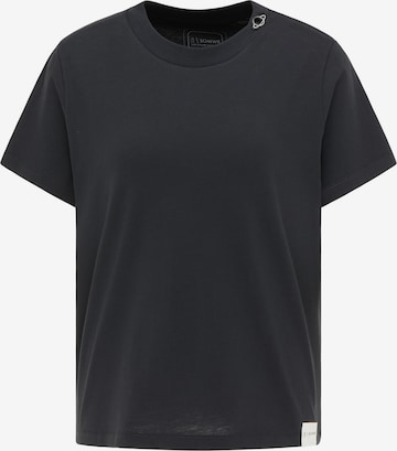 SOMWR Shirt 'REPLETE TEE' in Black: front