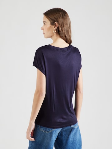 COMMA T-Shirt in Blau