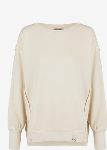 Cotton Candy Sweatshirt in Weiß: Vorderseite