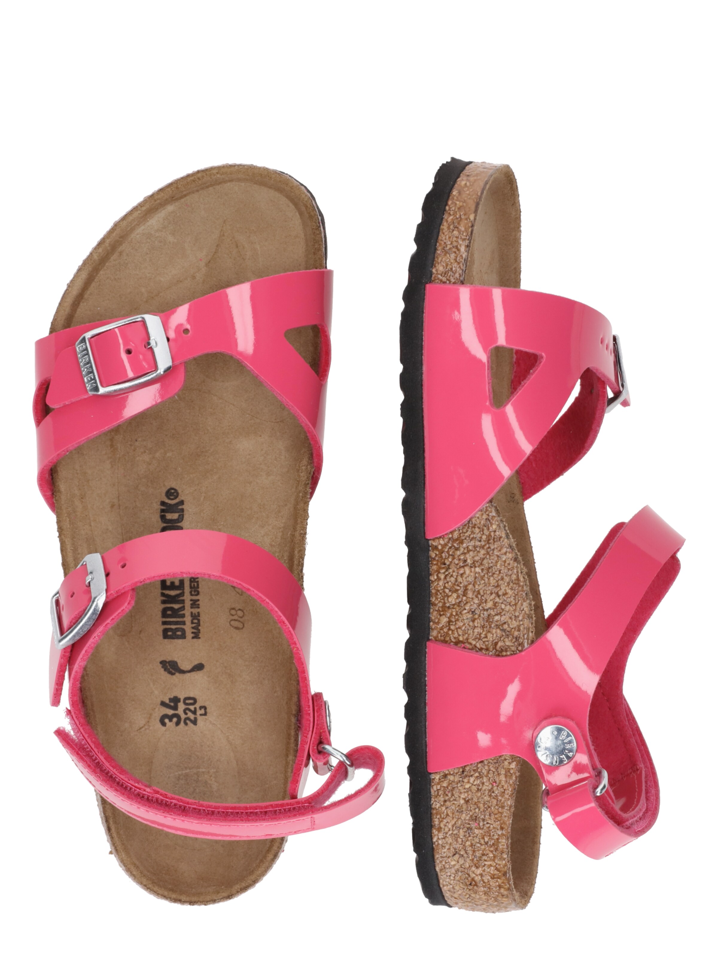 BIRKENSTOCK Sandals 'Rio' in Pink