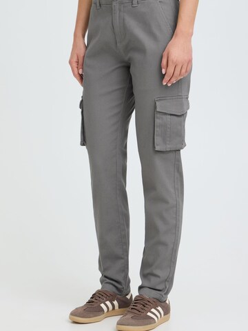 Regular Pantalon cargo ' OXKvita ' Oxmo en gris