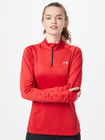 Newline Functioneel shirt in Rood: voorkant