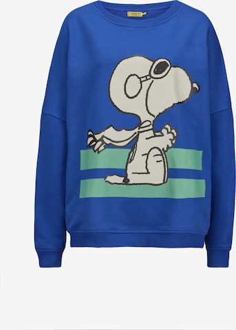 CODELLO Sweatshirt 'Peanuts™' in Blue: front