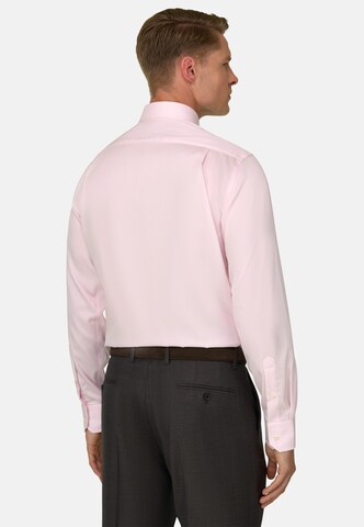 Boggi Milano Regular fit Button Up Shirt 'Ultimate' in Pink: back