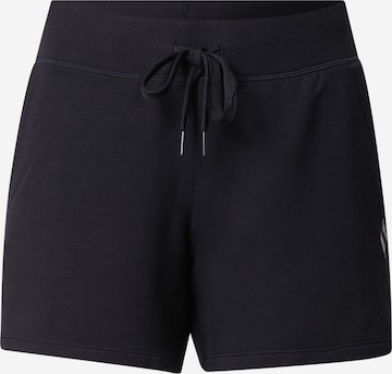Regular Pantalon de sport SKECHERS en noir : devant