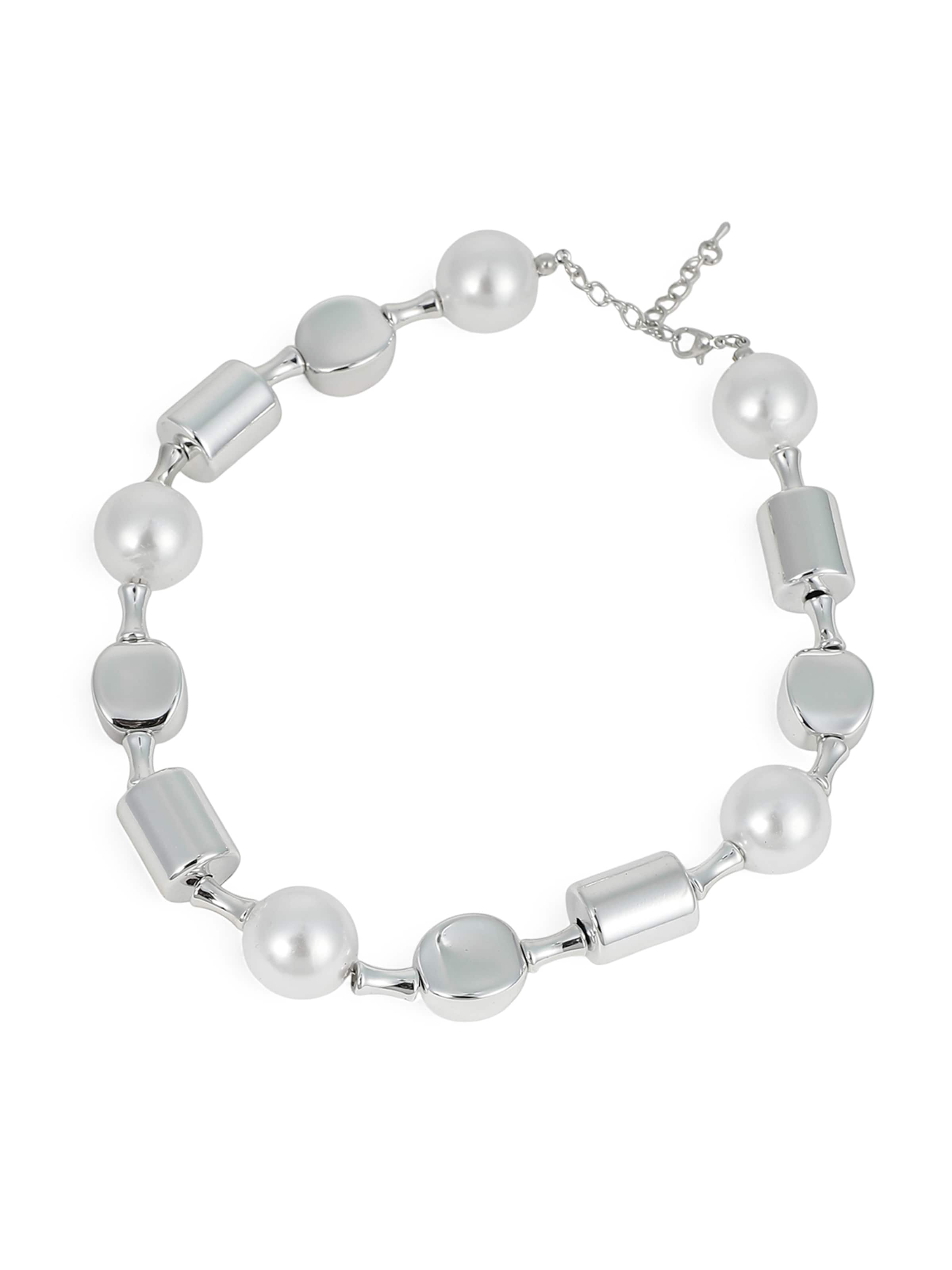 SOHI Verižica 'Amodika' | srebrna barva: sprednja stran