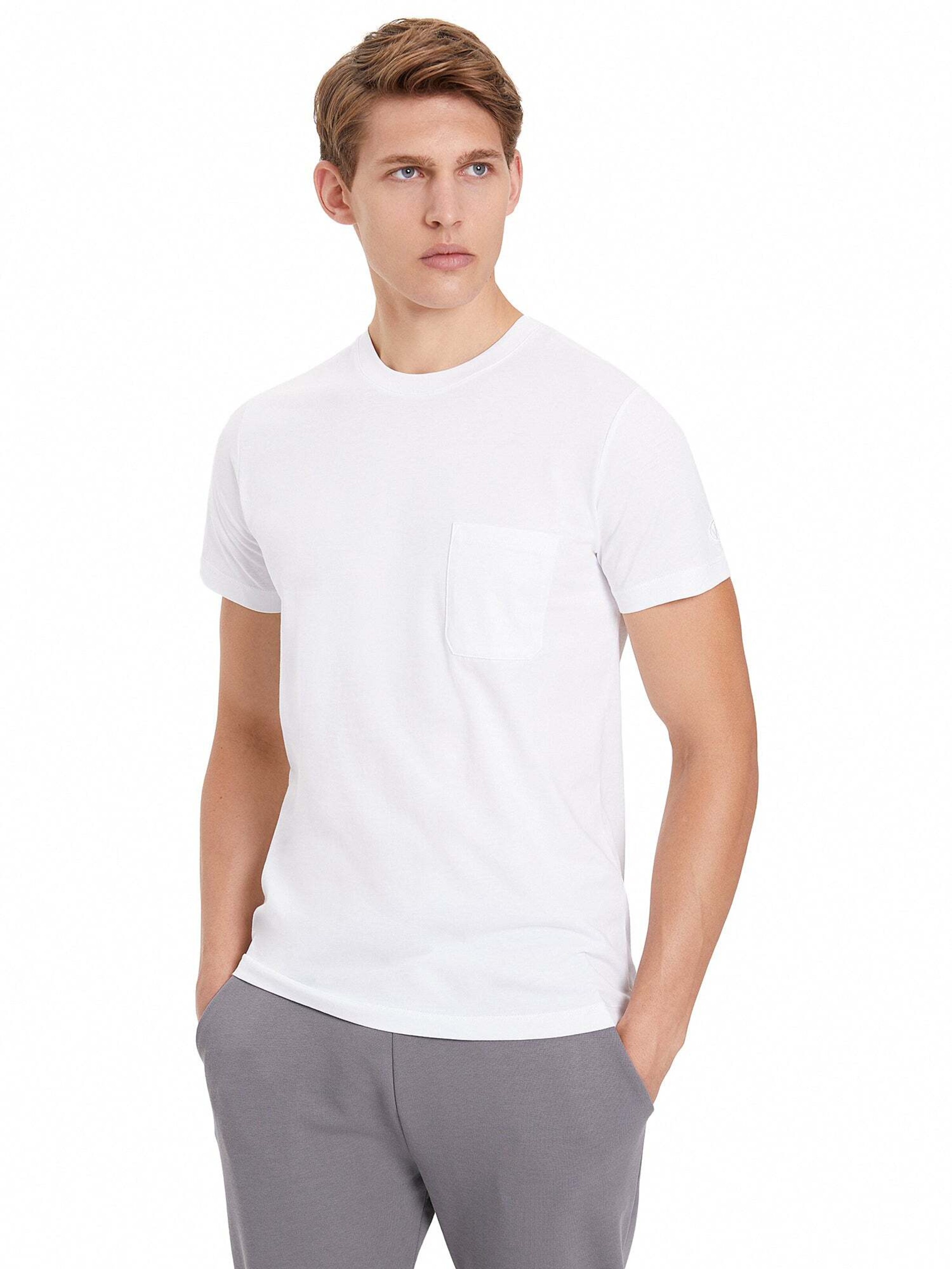 WESTMARK LONDON Bluser & t-shirts 'ESSENTIALS' i hvid: forside