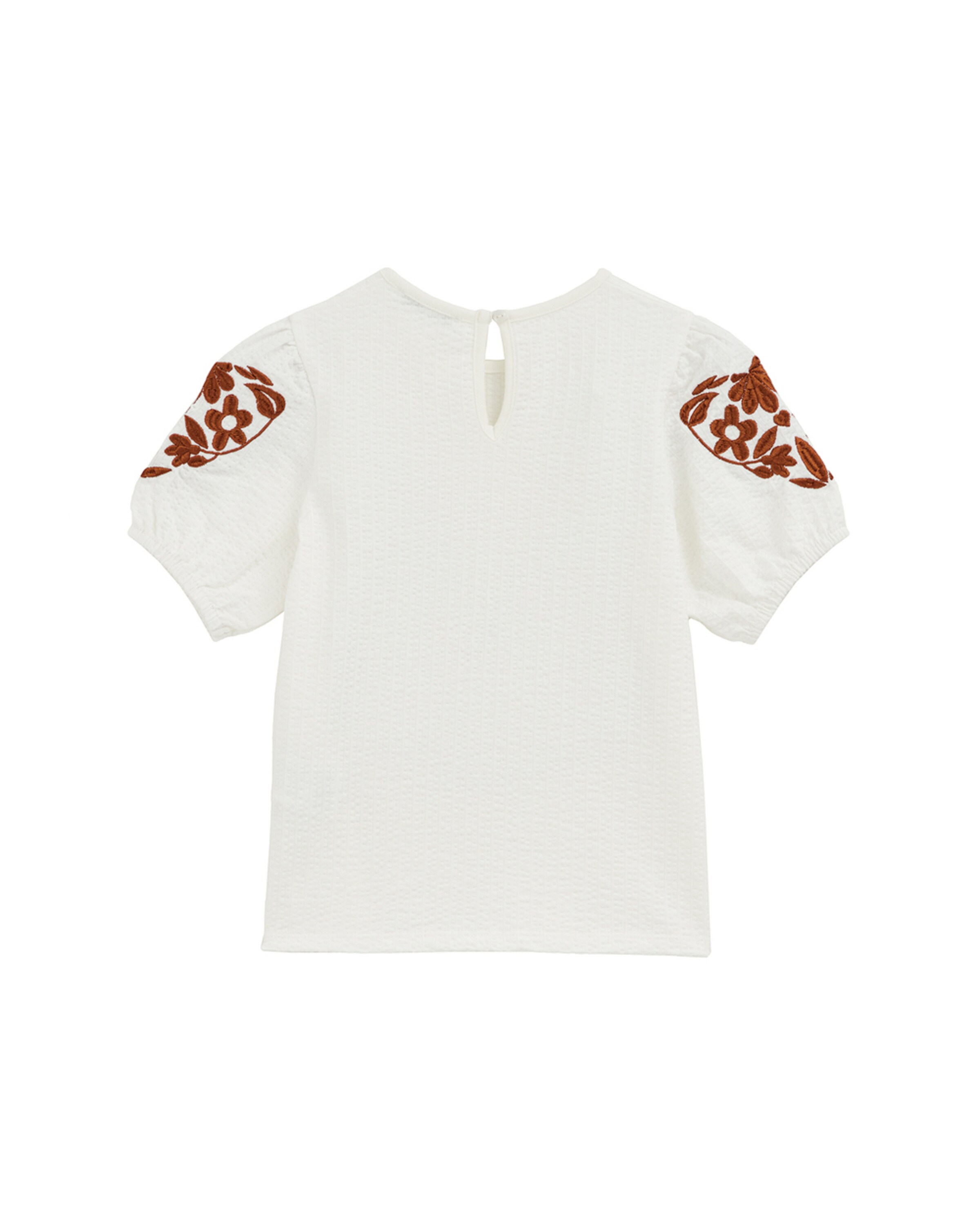 WE Fashion Tričko – bílá