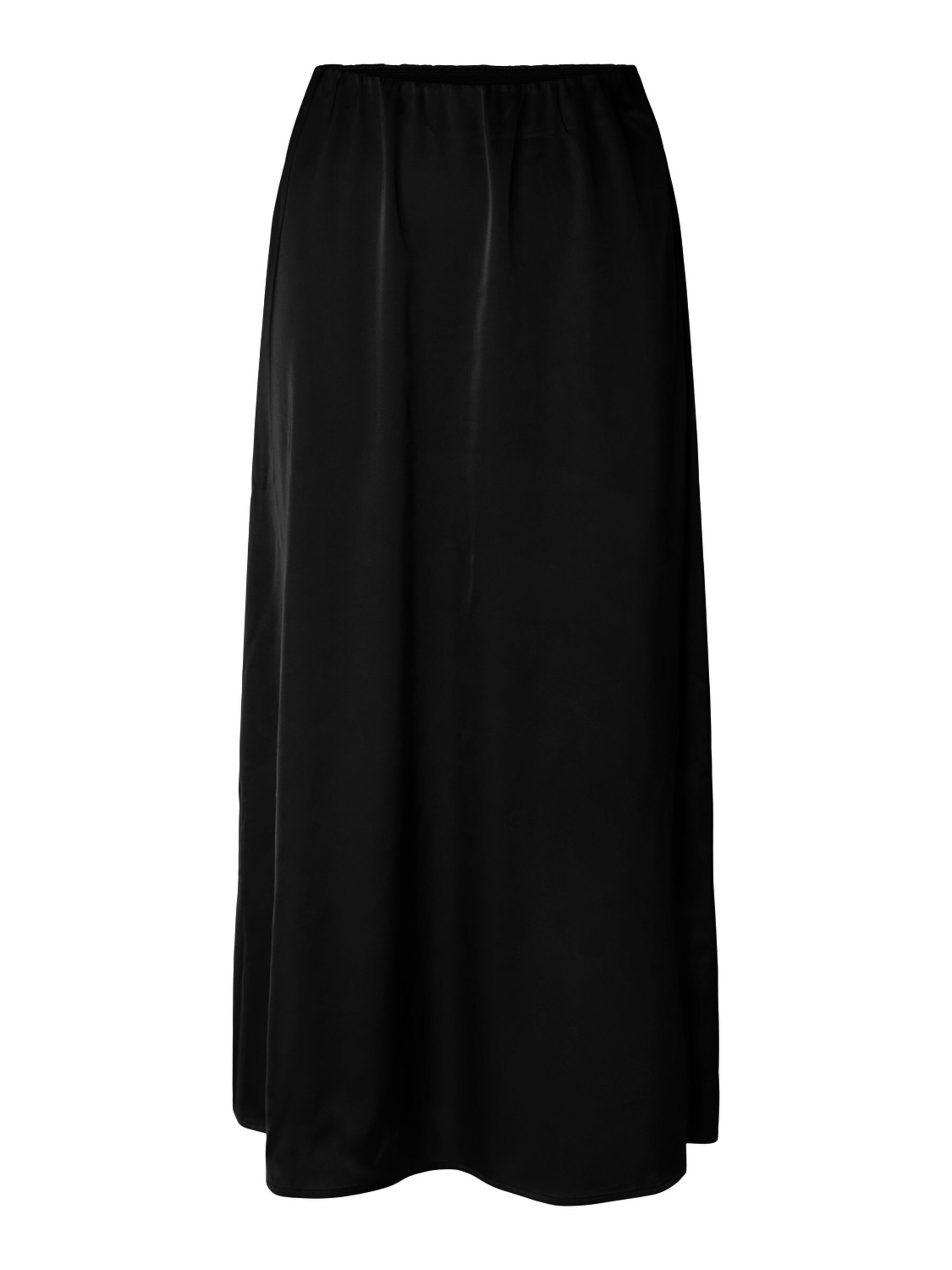 Gonna 'PCFesta' di PIECES in nero: frontale