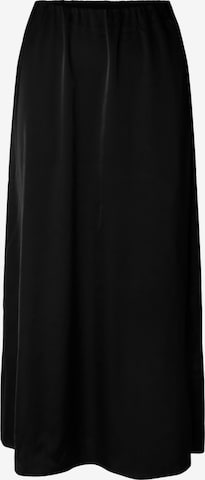 Gonna 'PCFesta' di PIECES in nero: frontale