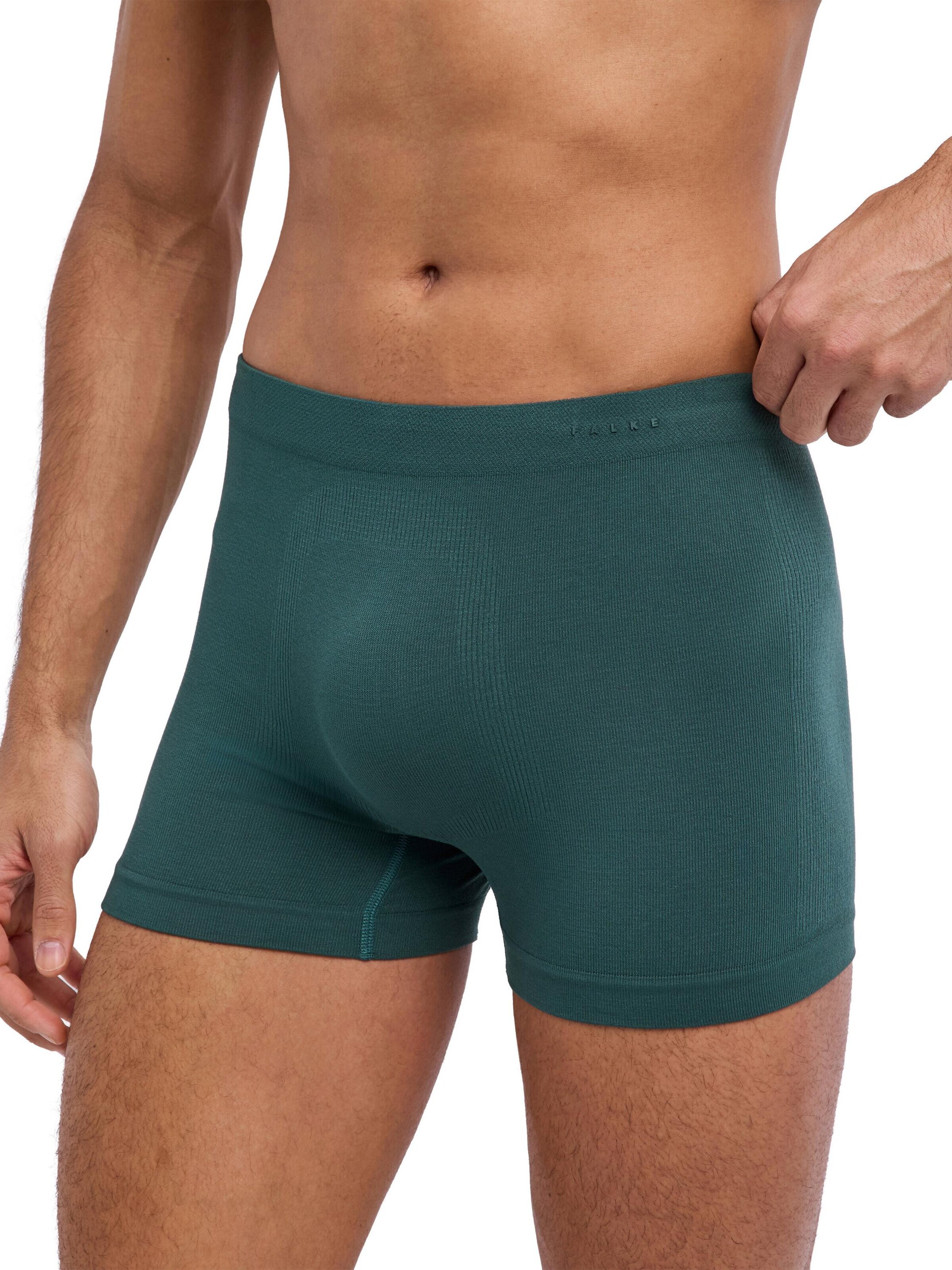 FALKE Boxershorts 'Seamless'‌‌‌‌‌‌‌‌ in Grün: Vorderseite