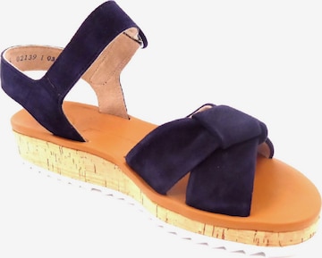 Paul Green Strap Sandals in Blue