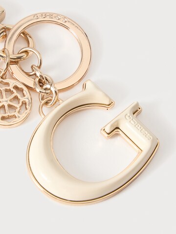 Porte-clés GUESS en or