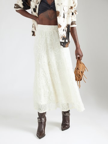 VERO MODA Rock 'AWBLAKELY' in Beige: Vorderseite