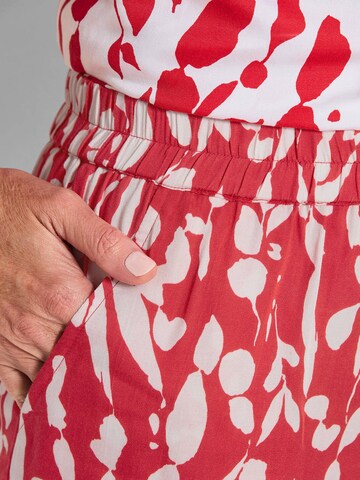 Goldner Loosefit Broek in Rood