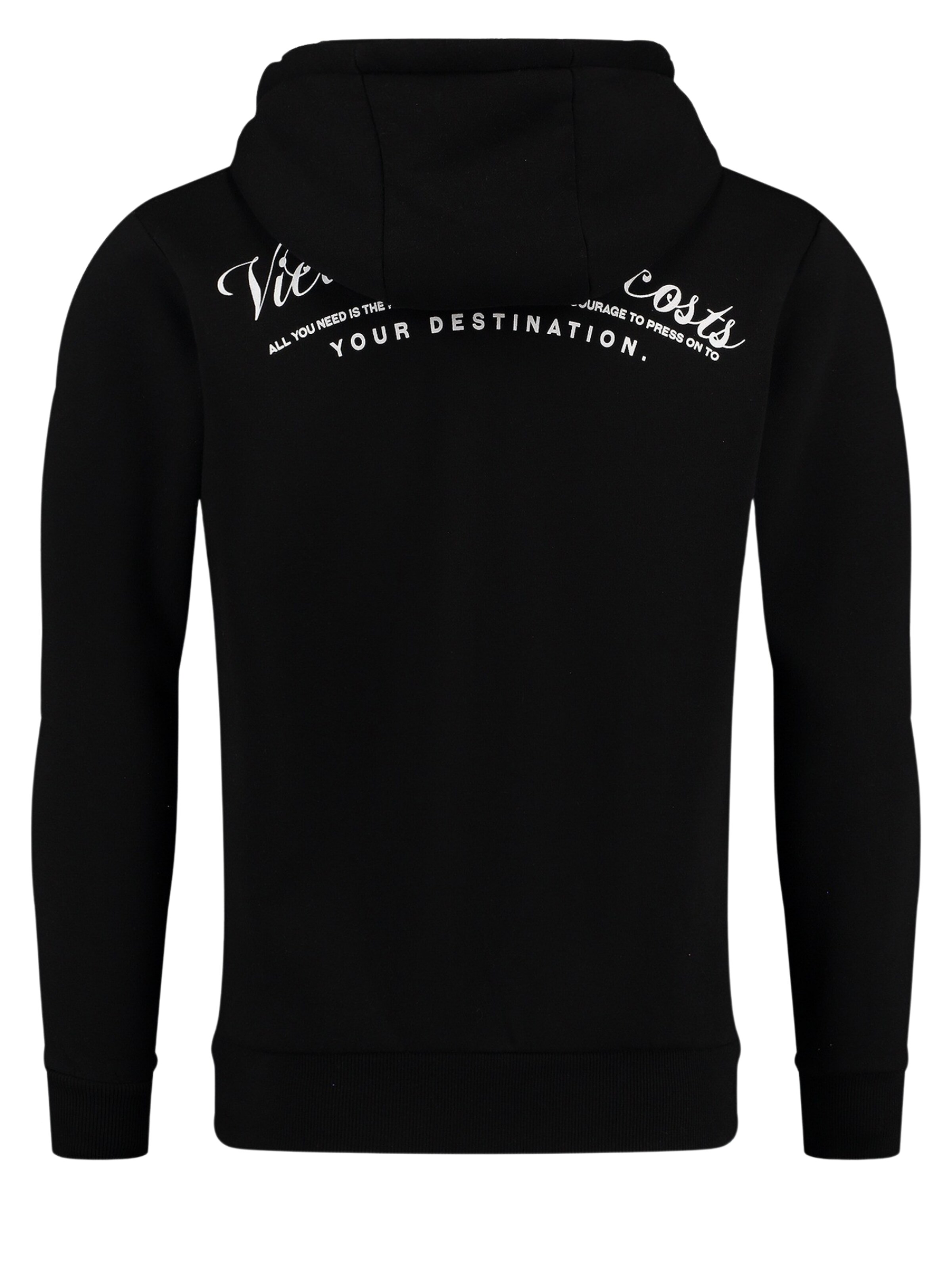 Key Largo Sweatjakke 'PATH' i sort