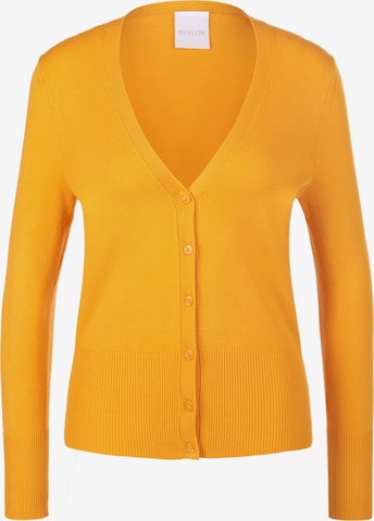 Cardigan MADELEINE en orange : devant