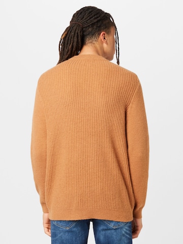 BURTON MENSWEAR LONDON Sweter w kolorze brązowy