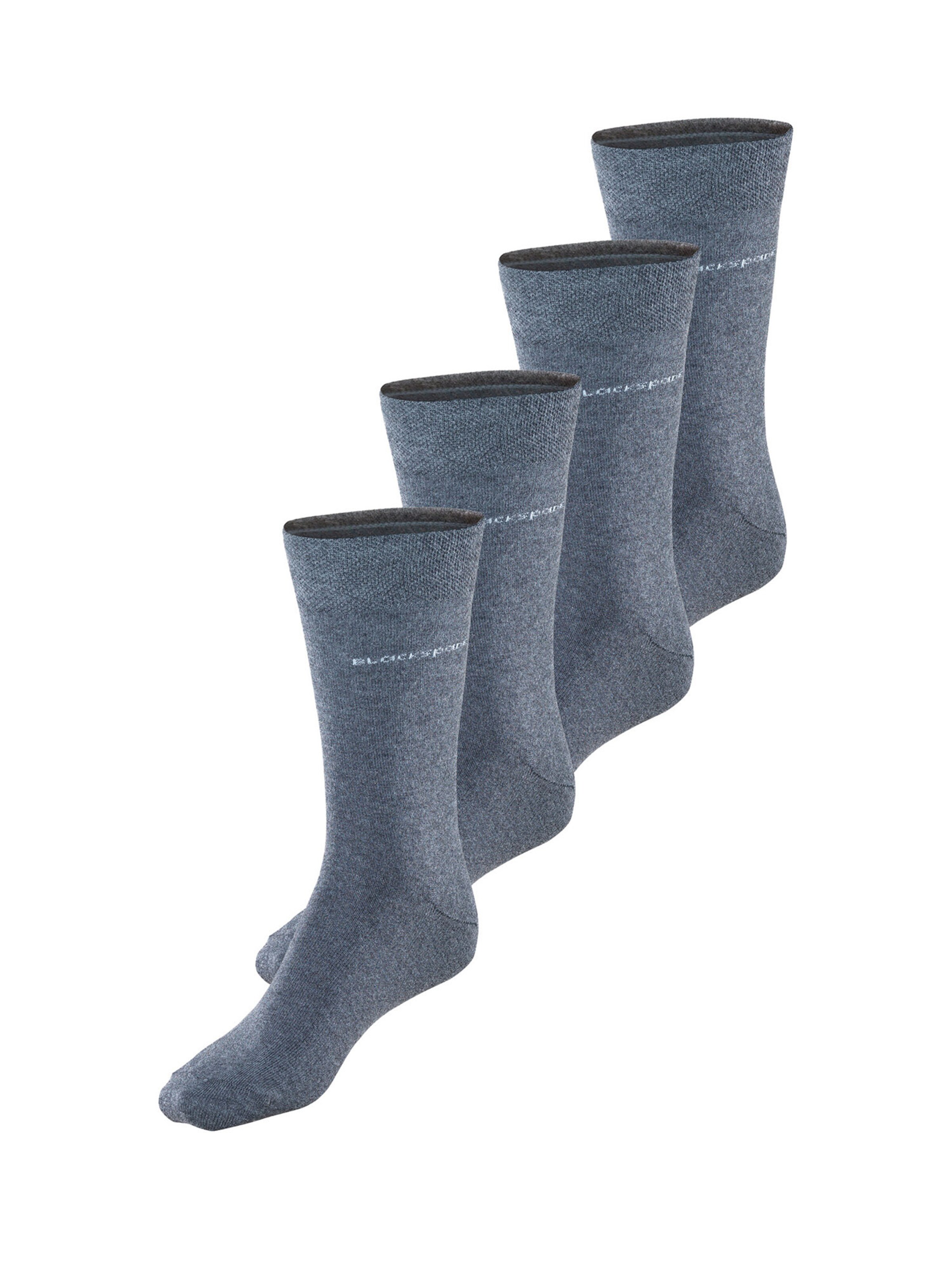 Blackspade Socks in Grey: front