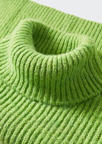 MANGO Sweater 'Jirafe' in Green