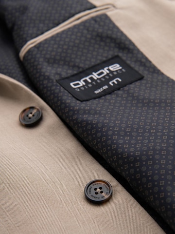 Ombre Regular fit Business blazer 'OM-BLZB-0135' in Beige
