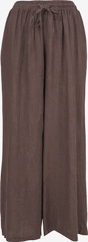 Pantalon 'Perla' Seasons of April en marron : devant