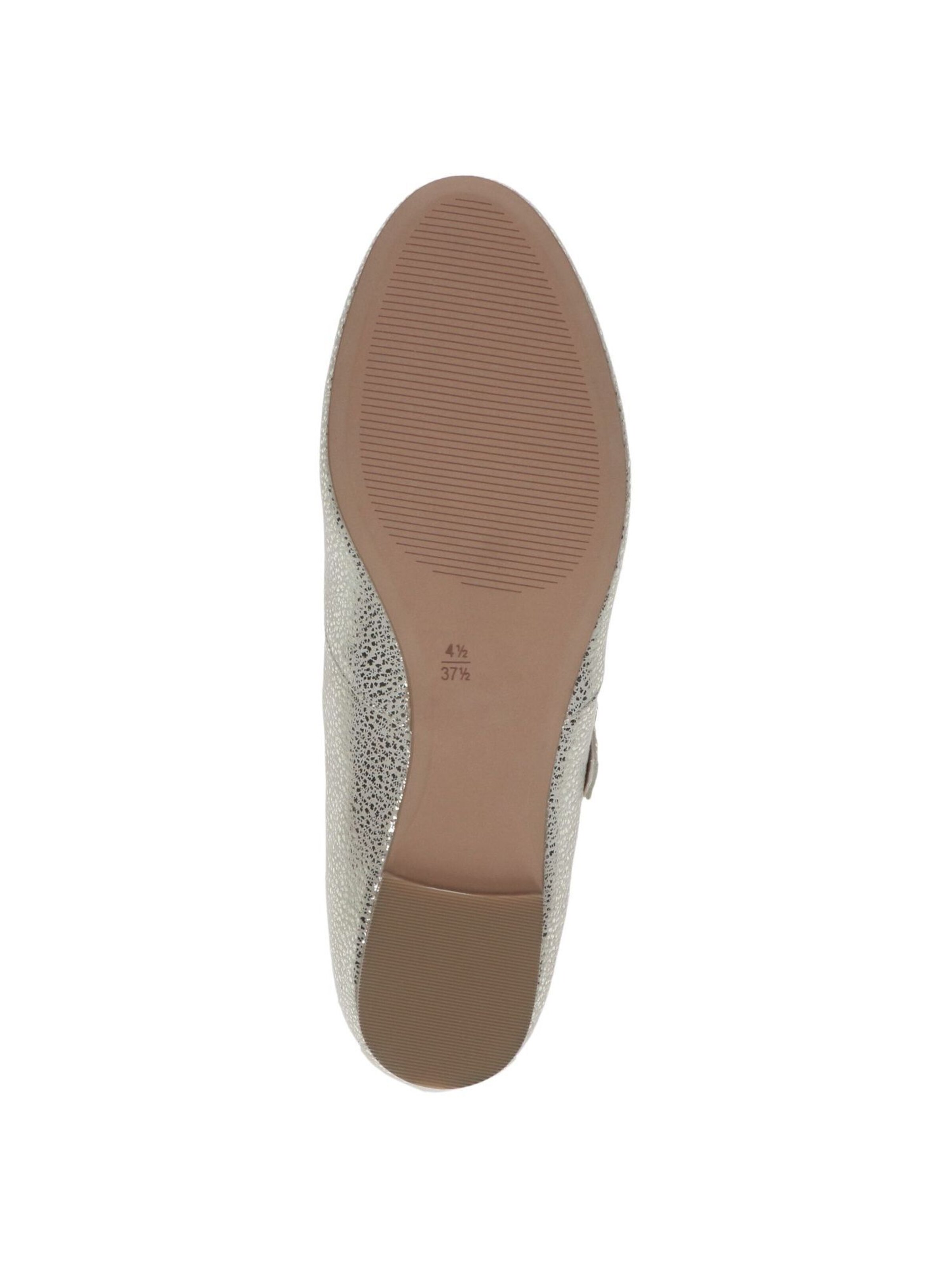 CAPRICE Classic Flats in Silver