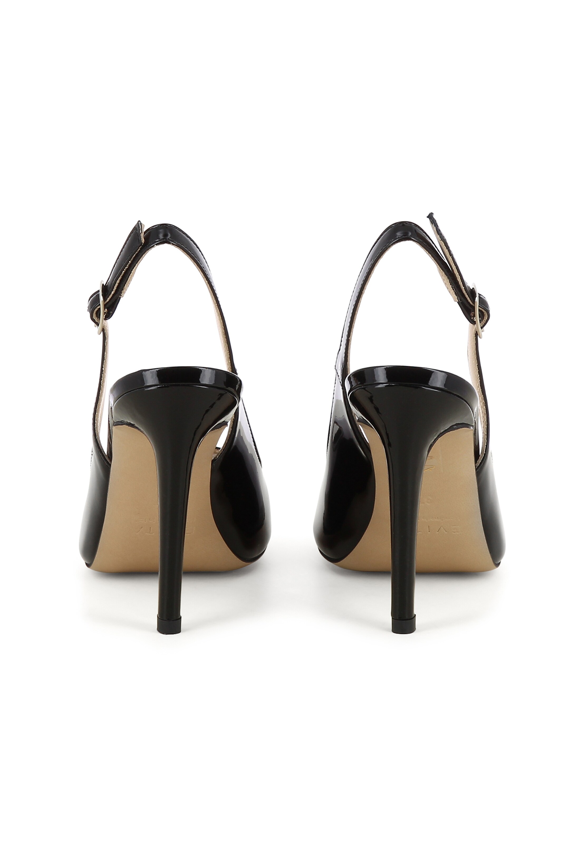 Escarpins à bride arrière 'ALESSANDRA' EVITA en noir