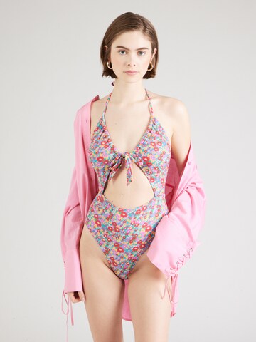 RIP CURL Triangle Swimsuit in Mixed colours: front