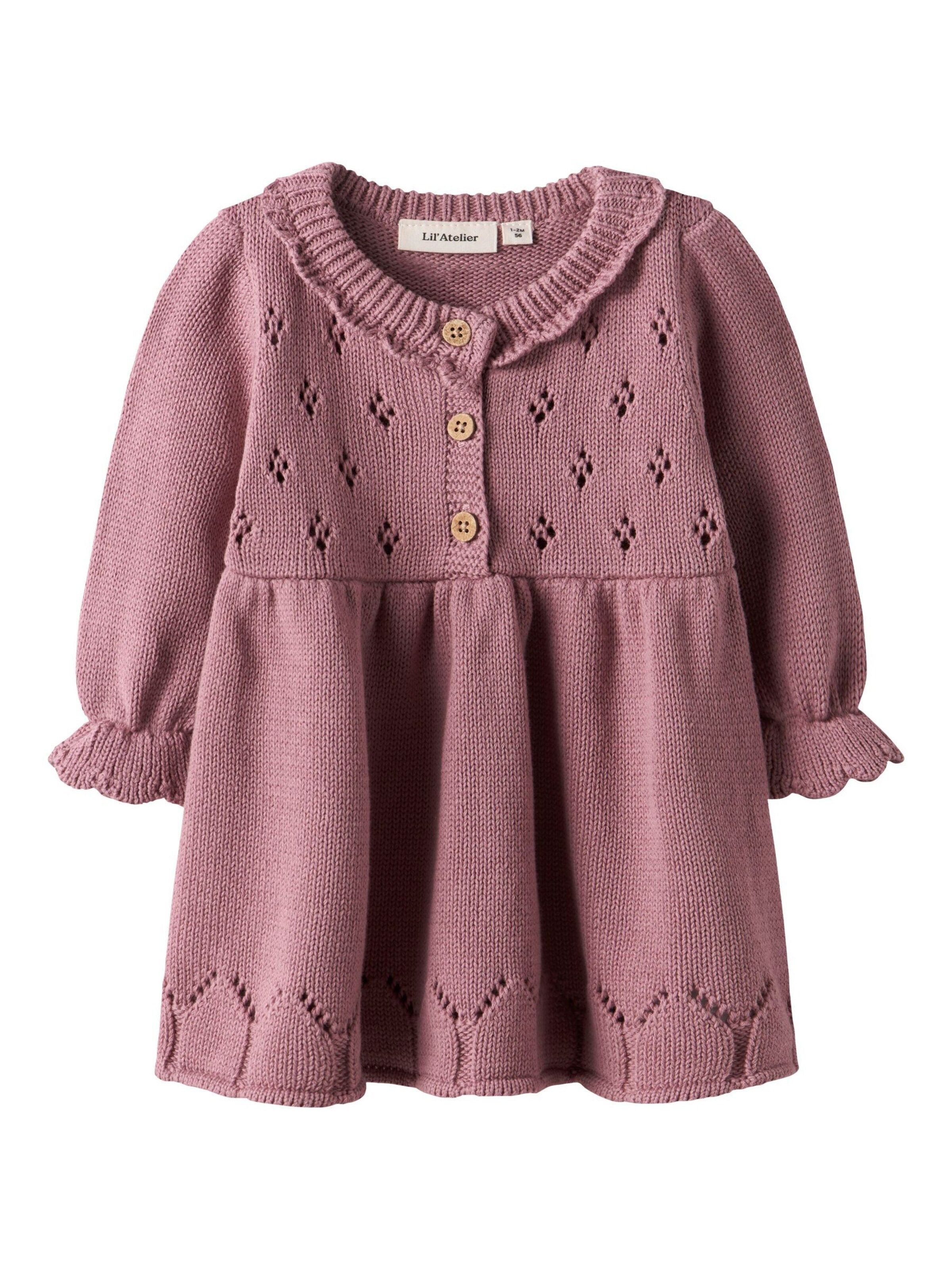 Lil'Atelier Dress in Pink: front