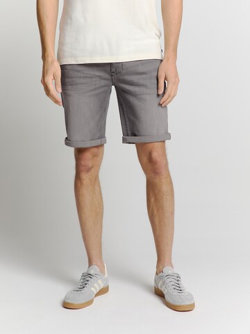 Regular Pantalon No Excess en gris : devant