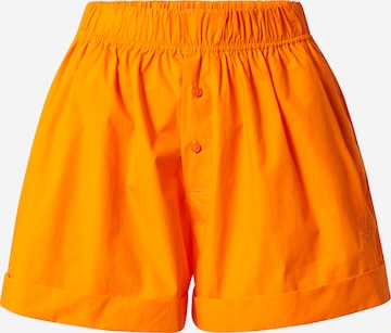 LeGer by Lena Gercke Wide leg Παντελόνι 'Bibiane' σε πορτοκαλί: μπροστά