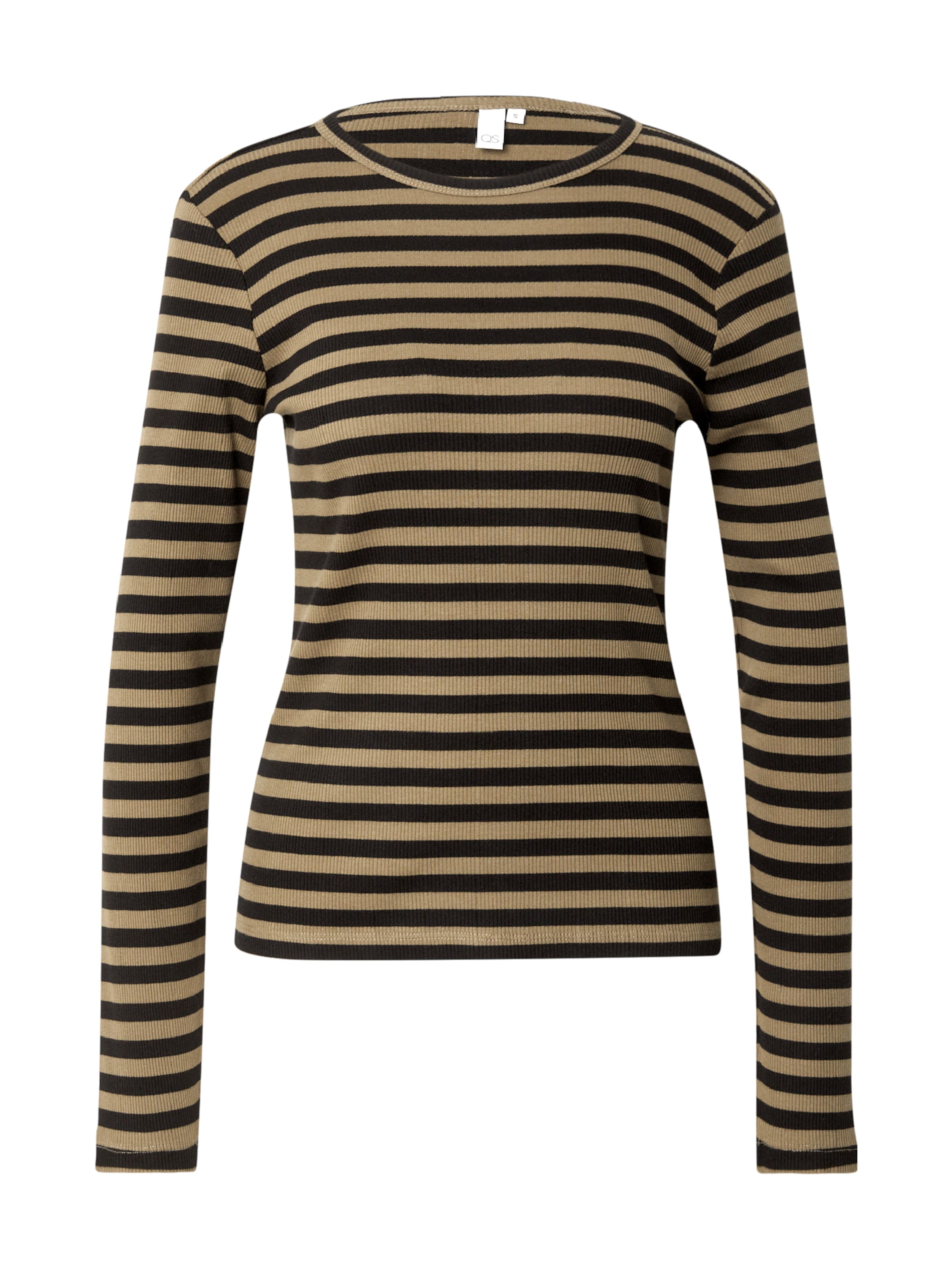 QS Shirt in Groen: voorkant