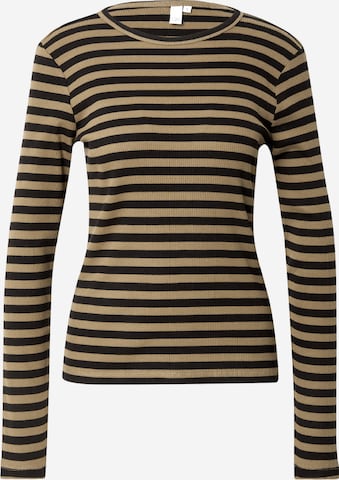 QS Shirt in Grün: Vorderseite