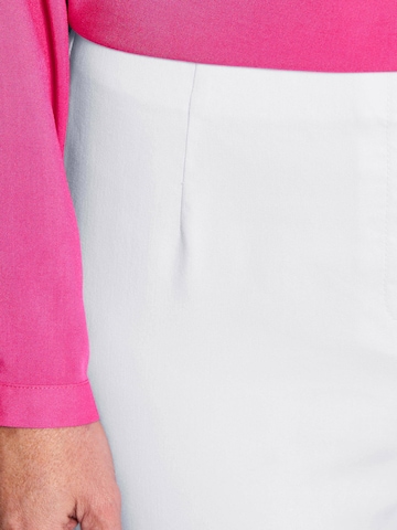 Regular Pantalon 'Louisa' Goldner en blanc