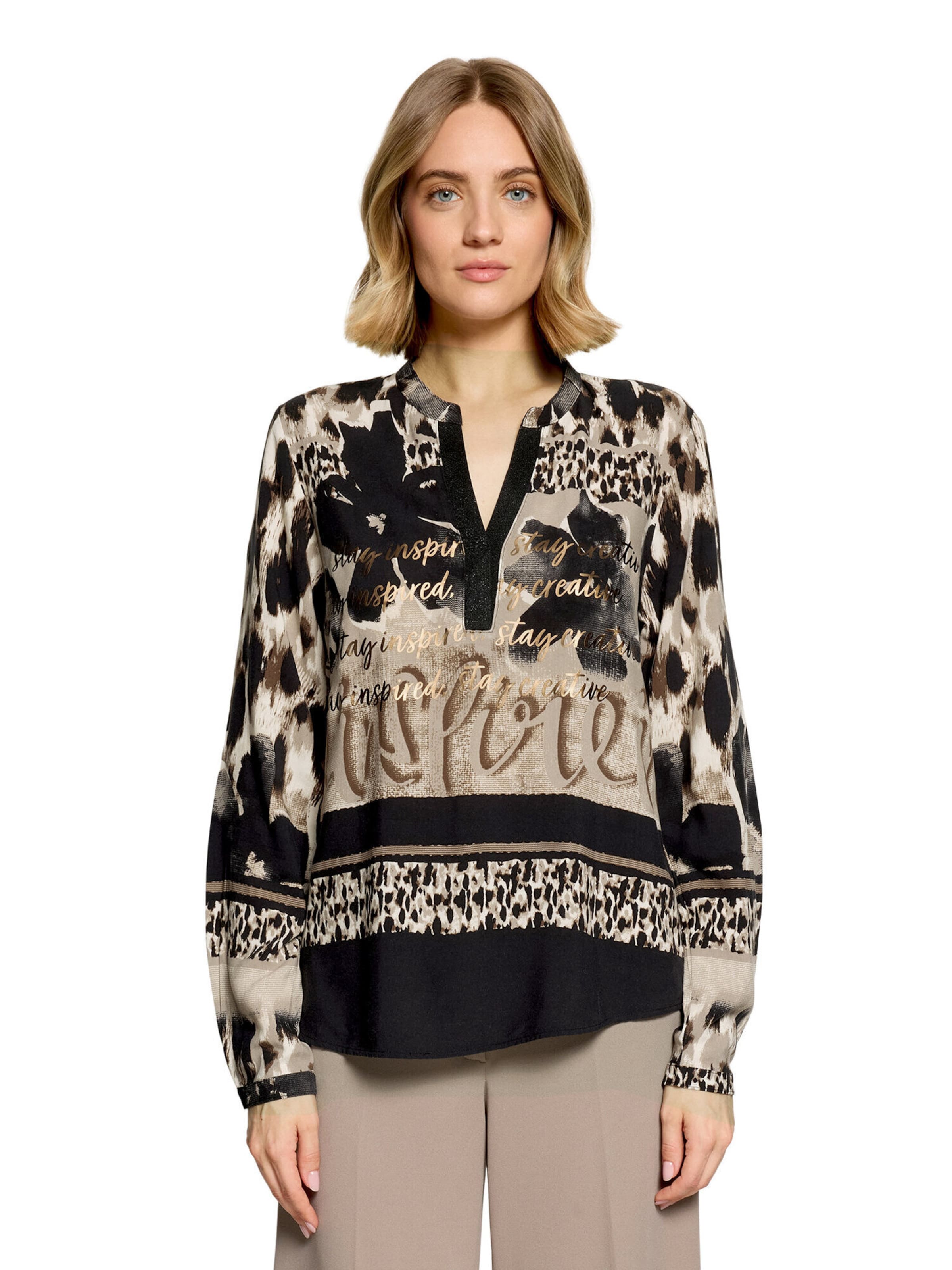 Chemisier Betty Barclay en beige : devant
