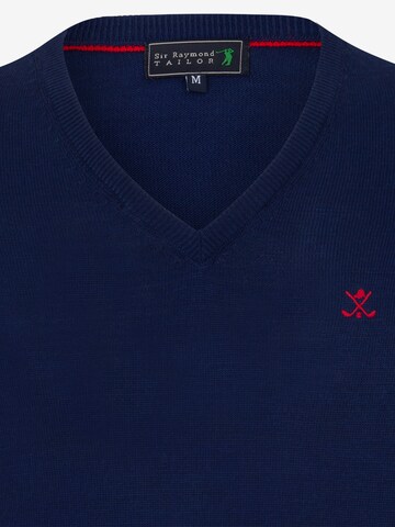 Sir Raymond Tailor Sweater 'Erky' in Blue