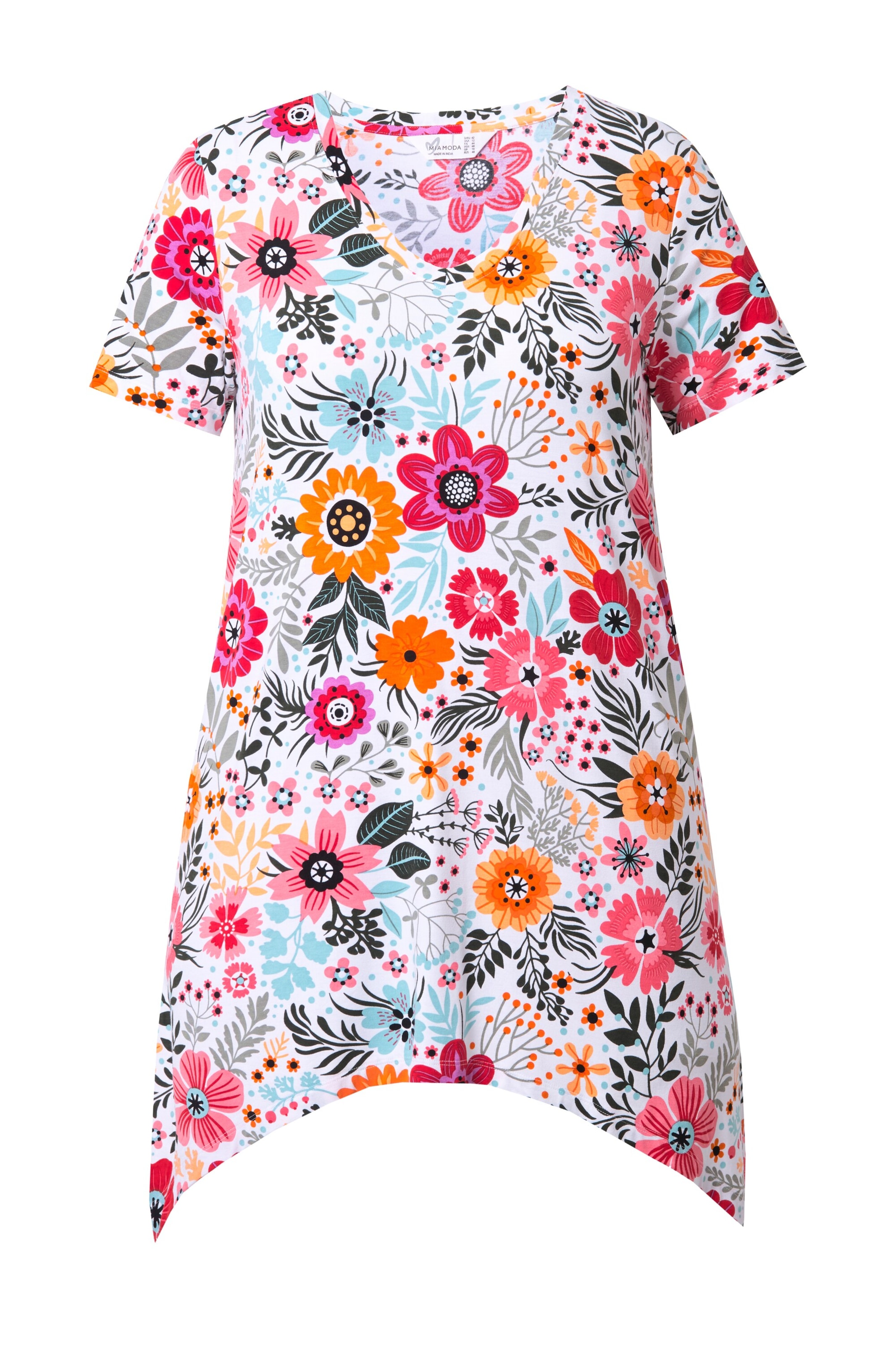 MIAMODA Shirt in Gemengde kleuren: voorkant