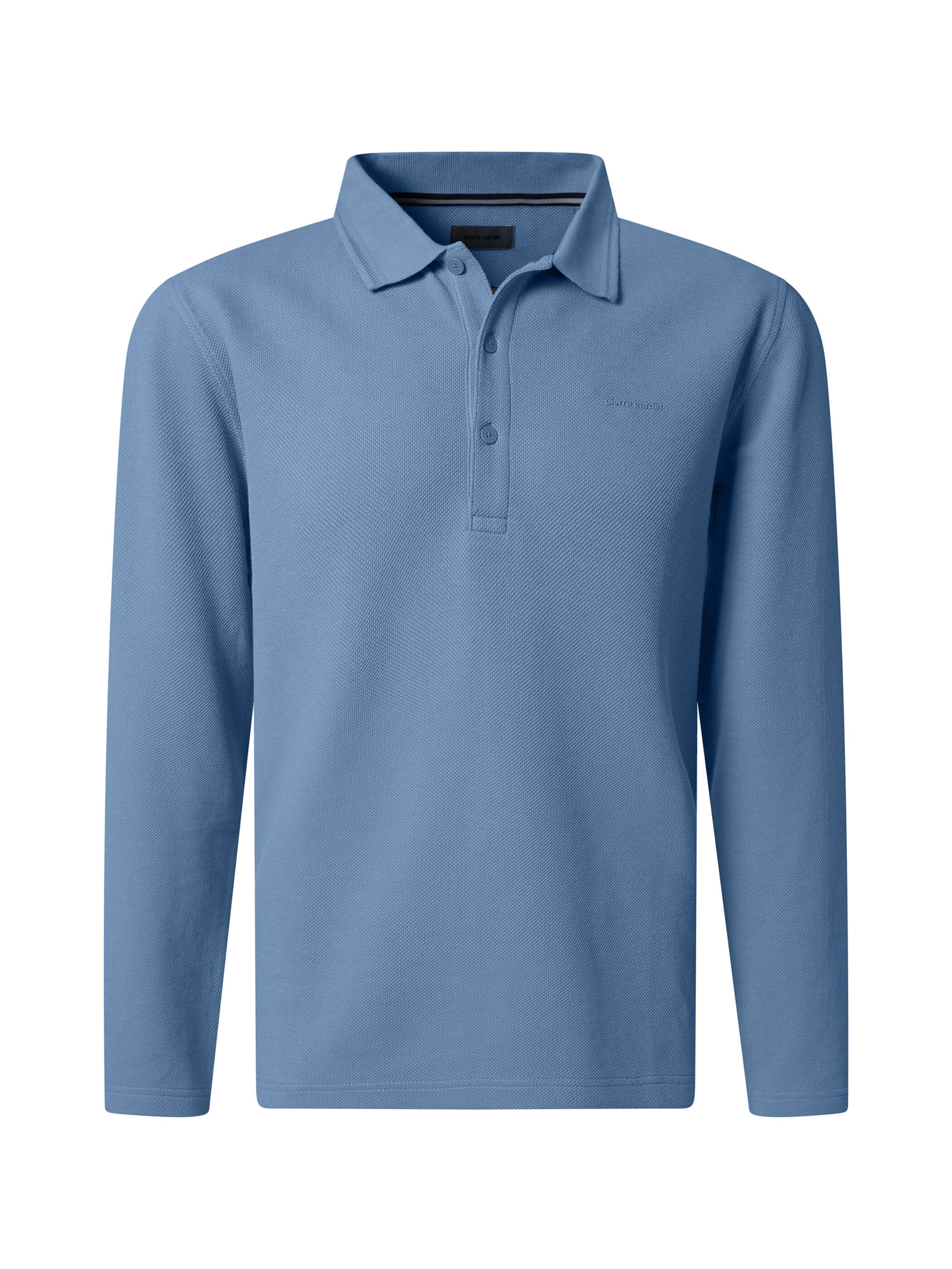 PIERRE CARDIN Langarmshirt im Modern Fit in hellblau, Produktansicht