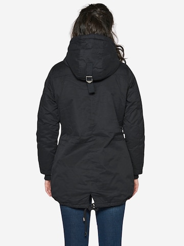 KOROSHI - Parka de inverno em preto