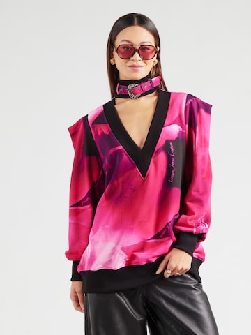 Versace Jeans Couture Sweatshirt i pink: forside