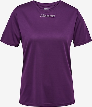 Hummel Funktionsbluse 'TE TOLA' i lilla: forside