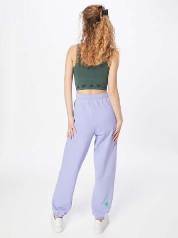 ADIDAS BY STELLA MCCARTNEY - Loosefit Calças de desporto em roxo