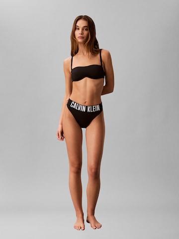 Bustier Hauts de bikini 'Intense Power' Calvin Klein Swimwear en noir