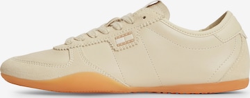 Tommy Jeans Platform trainers in Beige: front