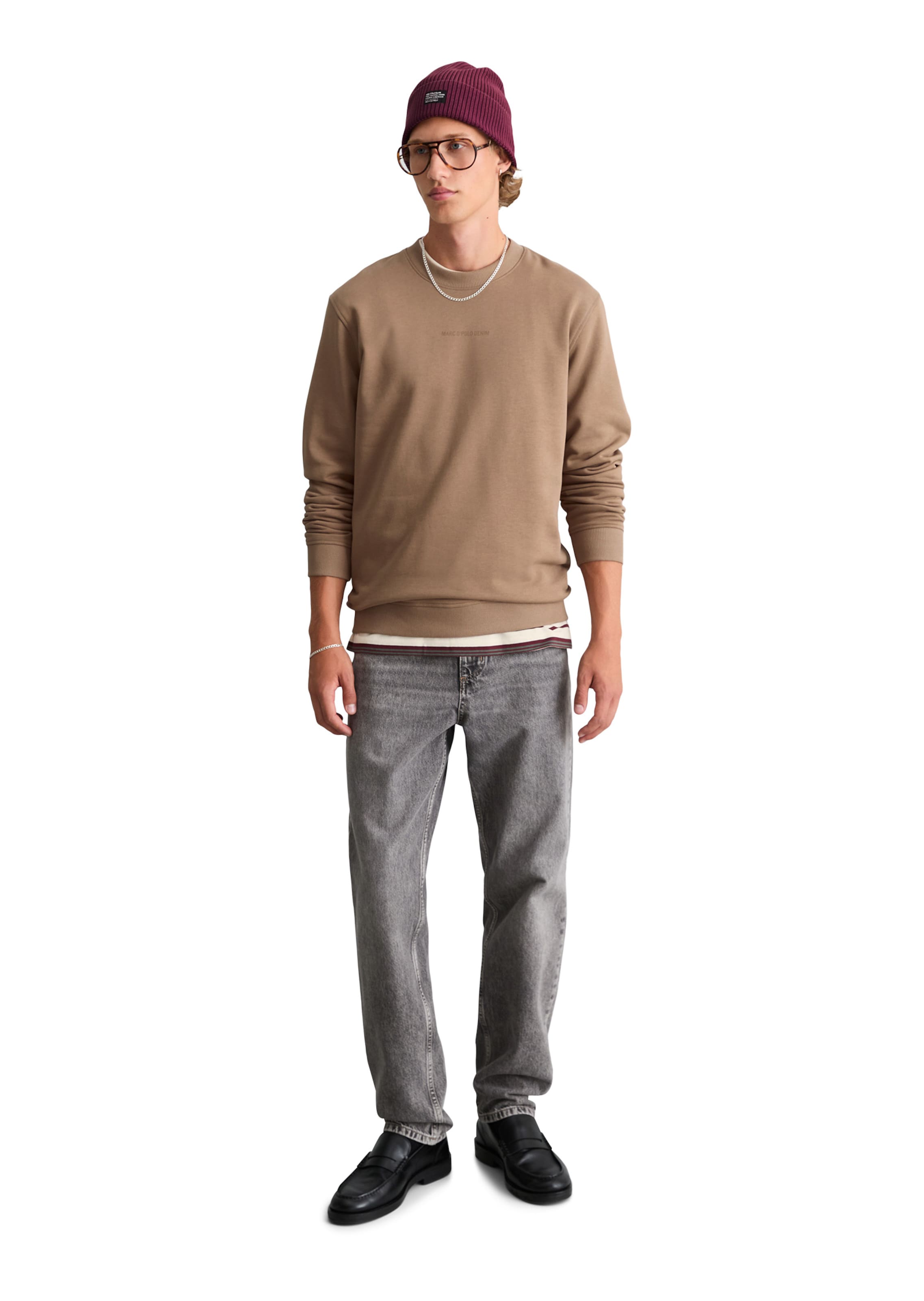 Marc O'Polo DENIM Sweatshirt in Brown