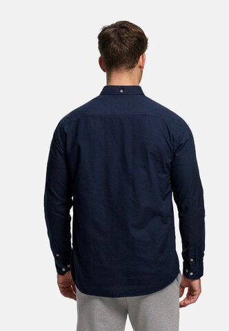 Kronstadt Regular fit Button Up Shirt 'Brad' in Blue