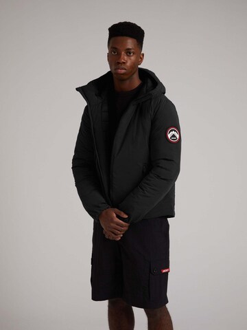 JACK1T Weatherproof jacket 'Cosmos' in Black