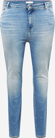 Tommy Hilfiger Curve - Slimfit Vaquero 'Harlem' en azul: frente