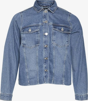 Veste mi-saison 'CRAY' Vero Moda Curve en bleu : devant